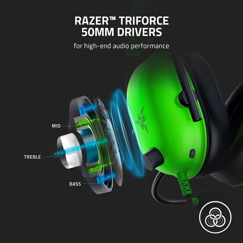 Razer Blackshark V2 x Green